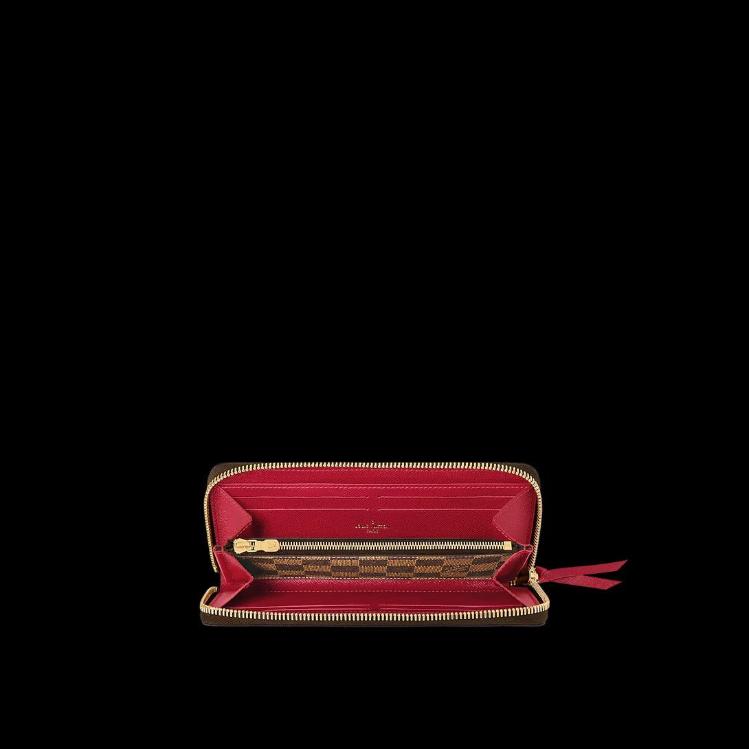 Louis Vuitton Damier Clemence Zippy Wallet for Women – (Authentic LV)