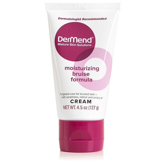 Dermend Moisturizing Bruise Formula Cream 4.5 fl oz – Skin-Strengthening & Bruise-Reducing Moisturizer
